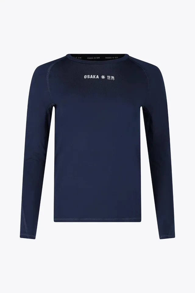 osaka-women-baselayer-top-maglia-termica-navy image 1