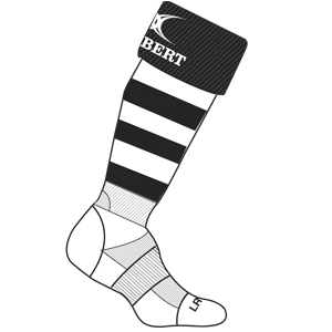 grays-kryten-ii-calze-hockey-devizes-hc-adulto-nero-bianco image 1