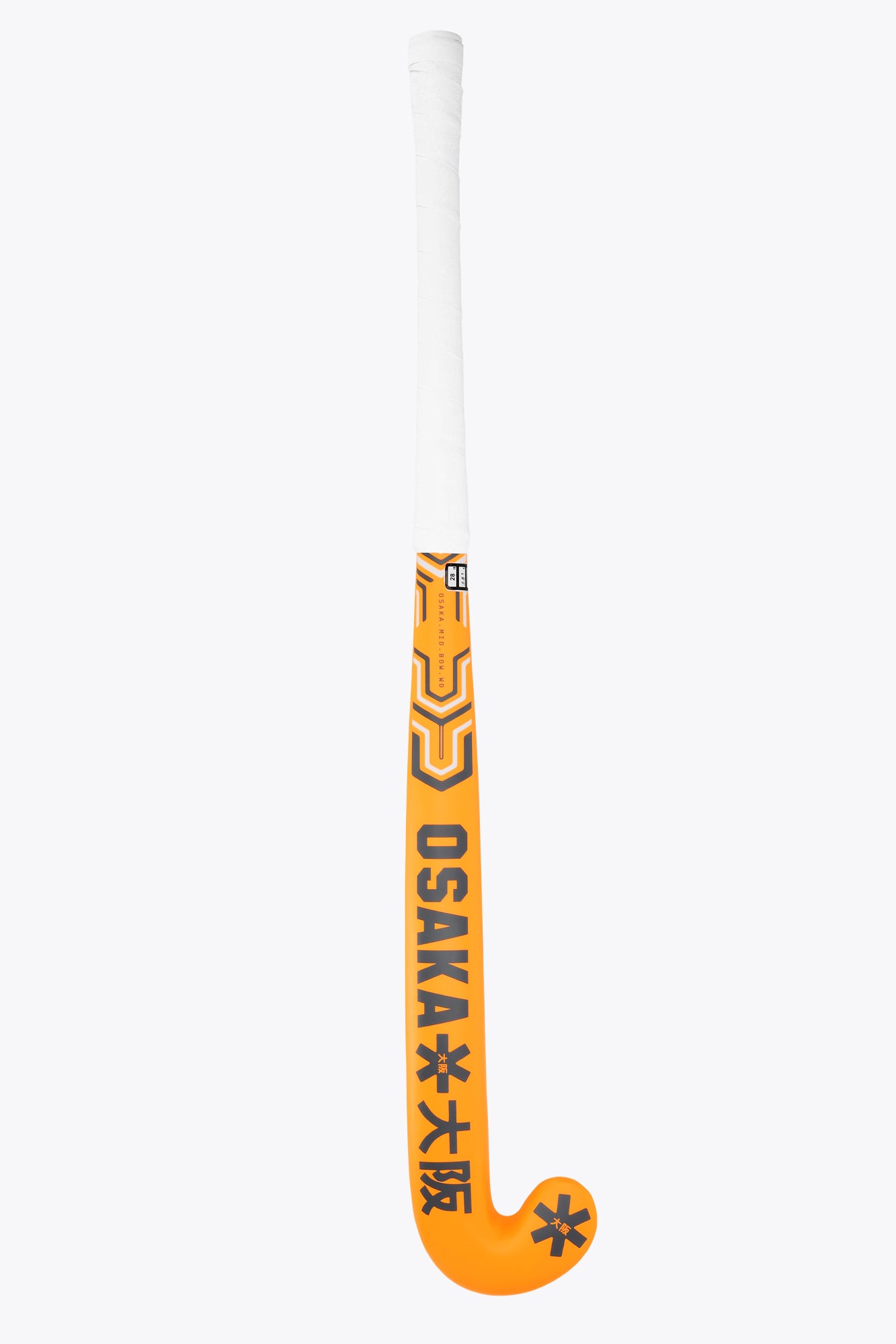 osaka-field-hockey-stick-mid-bow-wd-mazza-hockey-legno-orange-tiger image 6