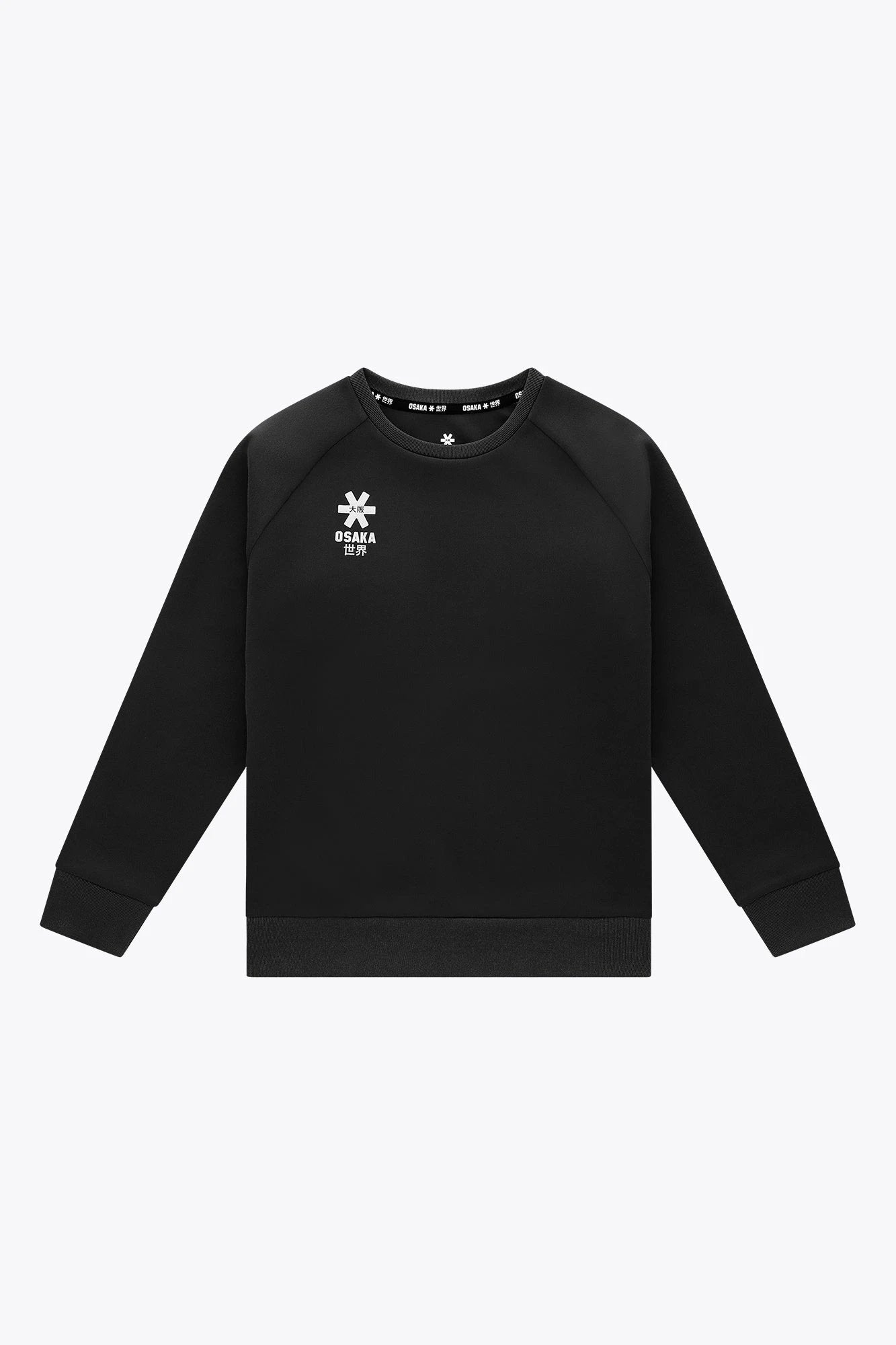 osaka-kids-training-sweater-pro-nero-felpa-allenamento-bambino image 1