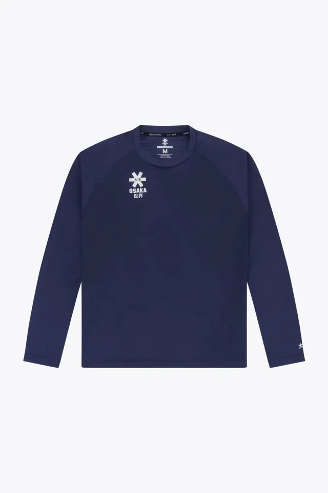 osaka-training-tee-long-sleeve-uomo-navy image 1