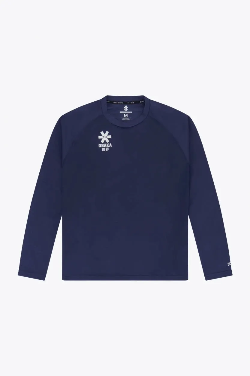osaka-training-tee-long-sleeve-uomo-navy image 1