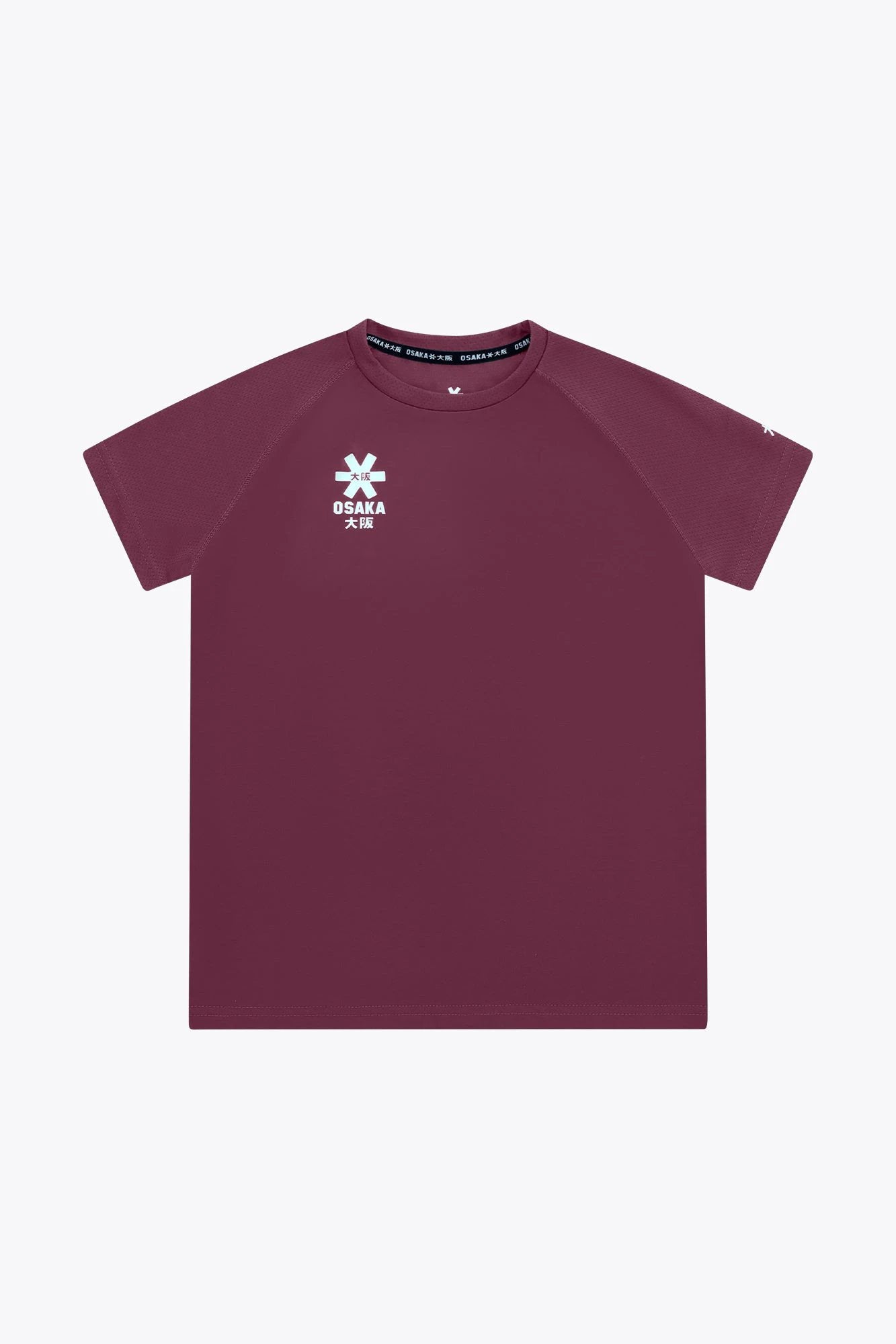 osaka-kids-training-tee-bordeaux-maglia-hockey-bambino image 1