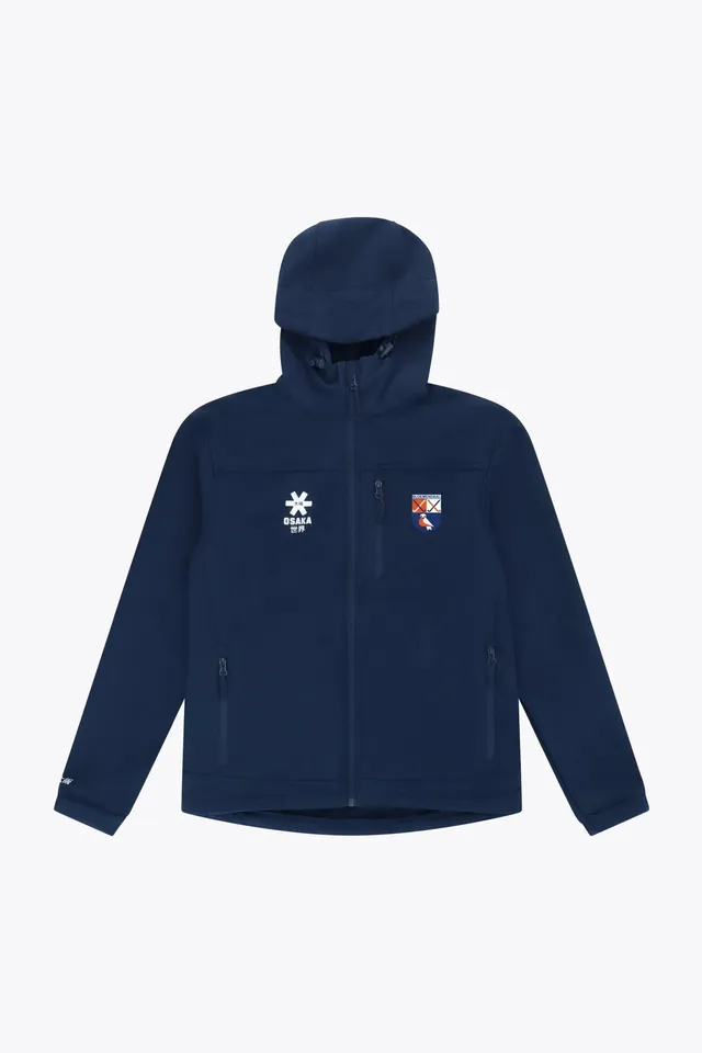 hc-bloemendaal-unisex-softshell-jacket-giacca-hooded-navy image 1
