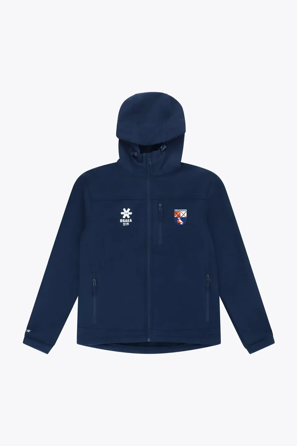 hc-bloemendaal-unisex-softshell-jacket-giacca-hooded-navy image 1