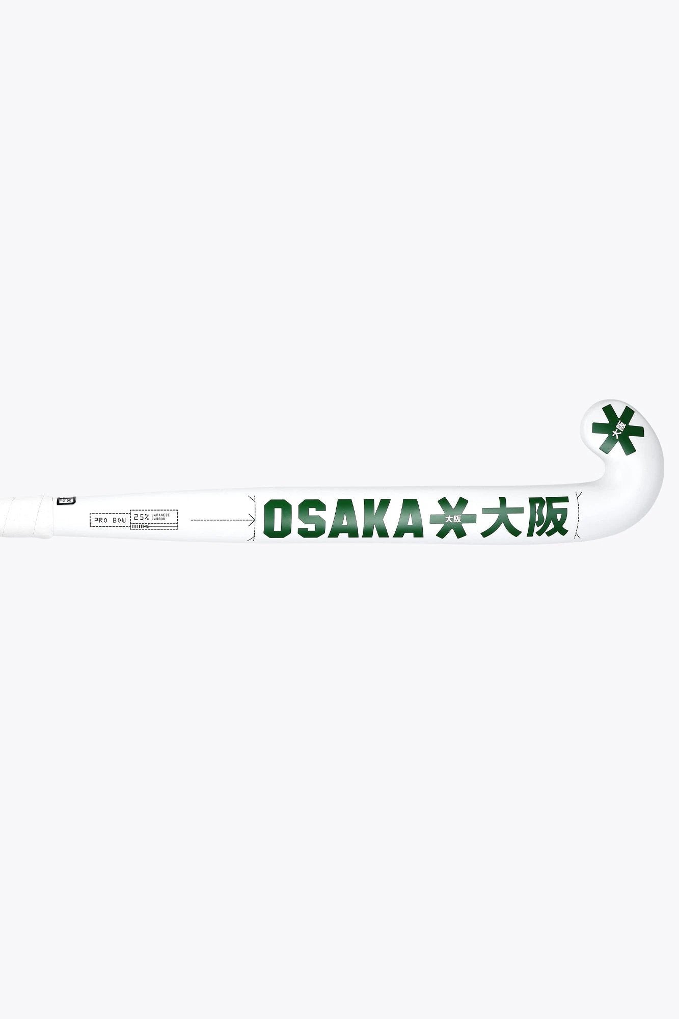 osaka-pro-bow-25-mazza-hockey-prato-bianco-25-carbonio image 4