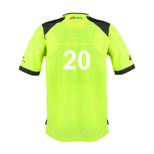 grays-elite-pro-gk-smock-senior-manica-corta-havant-hc-giallo-fluo image 2