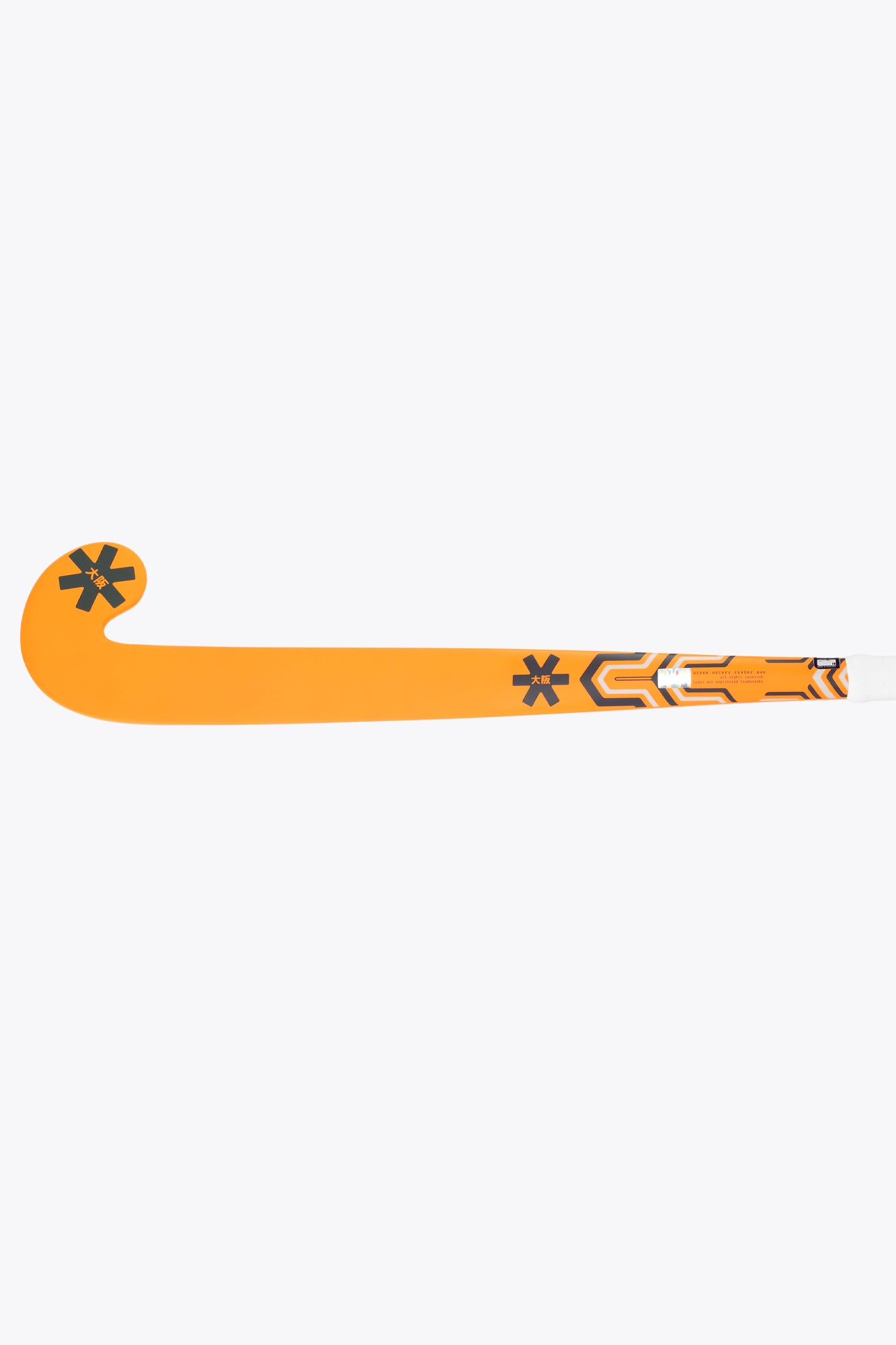 osaka-indoor-hockey-stick-mid-bow-wd-orange-tiger image 5