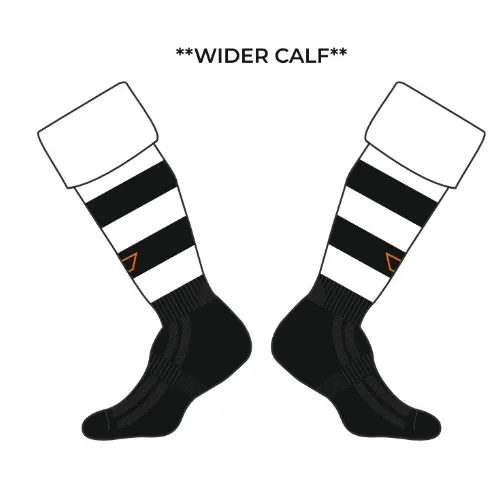 grays-worcester-hc-g550-calze-senior-bianco-nero image 1