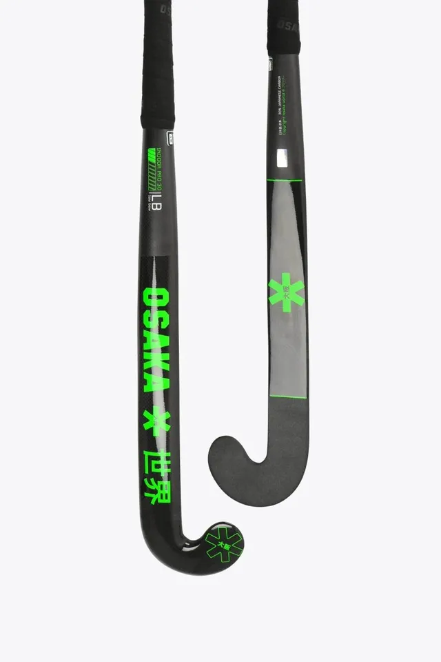 osaka-indoor-hockey-stick-pro-tour-30-low-bow-iconic-black image 1