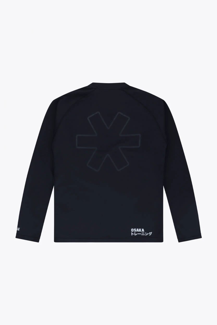 osaka-men-training-tee-long-sleeve-black-maglia-allenamento-manica-lunga-uomo image 3