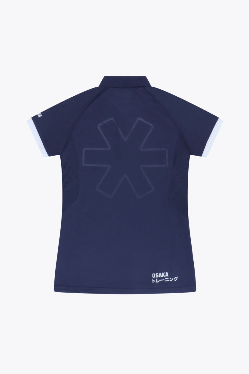 osaka-polo-donna-navy image 2