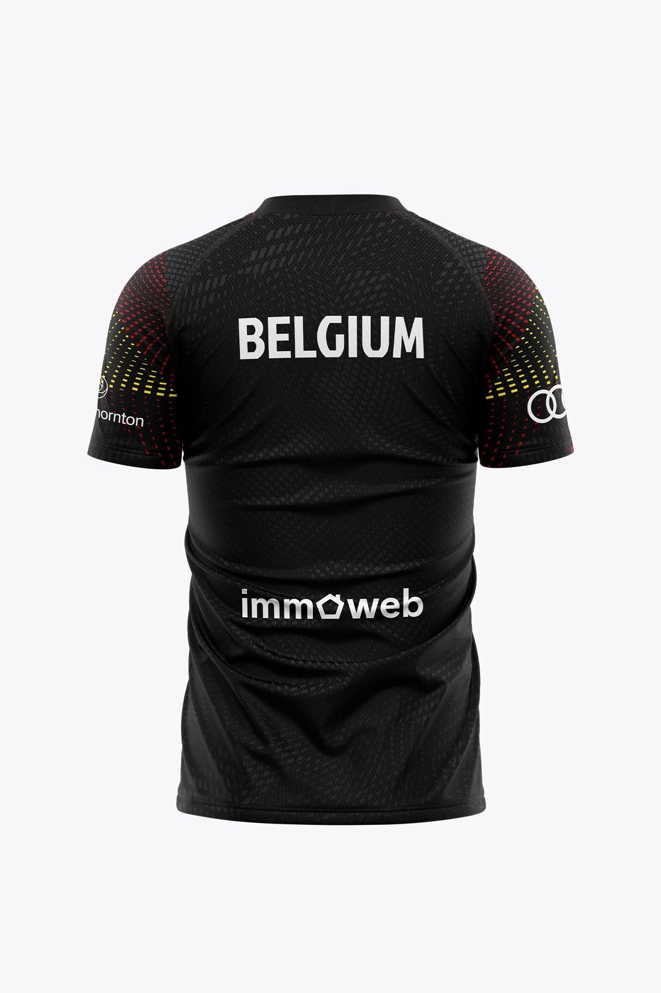 osaka-belgium-training-tee-uomo-black image 2