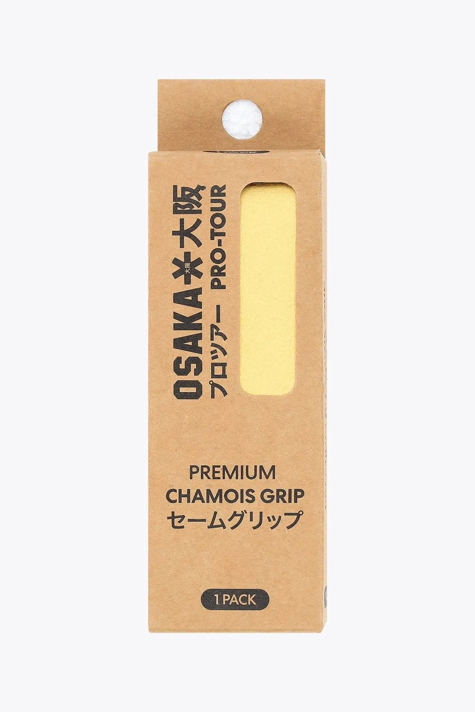 osaka-hockey-chamois-grip-single-yellow-impugnatura-camoscio image 1