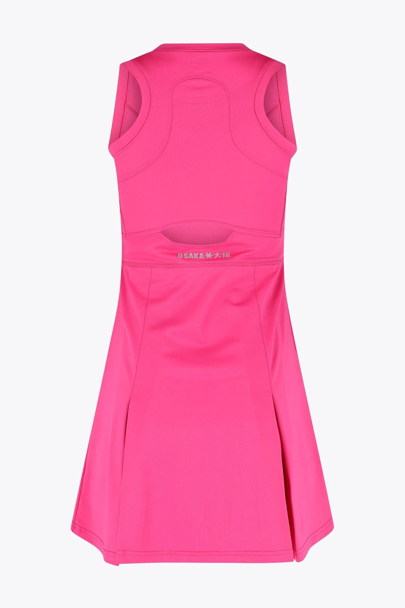 osaka-women-floucy-dress-electric-fuchsia image 2