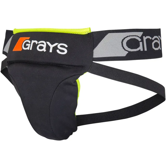 grays-nitro-abdo-guard-conchiglia-uomo-nero-giallo-fluo image 1
