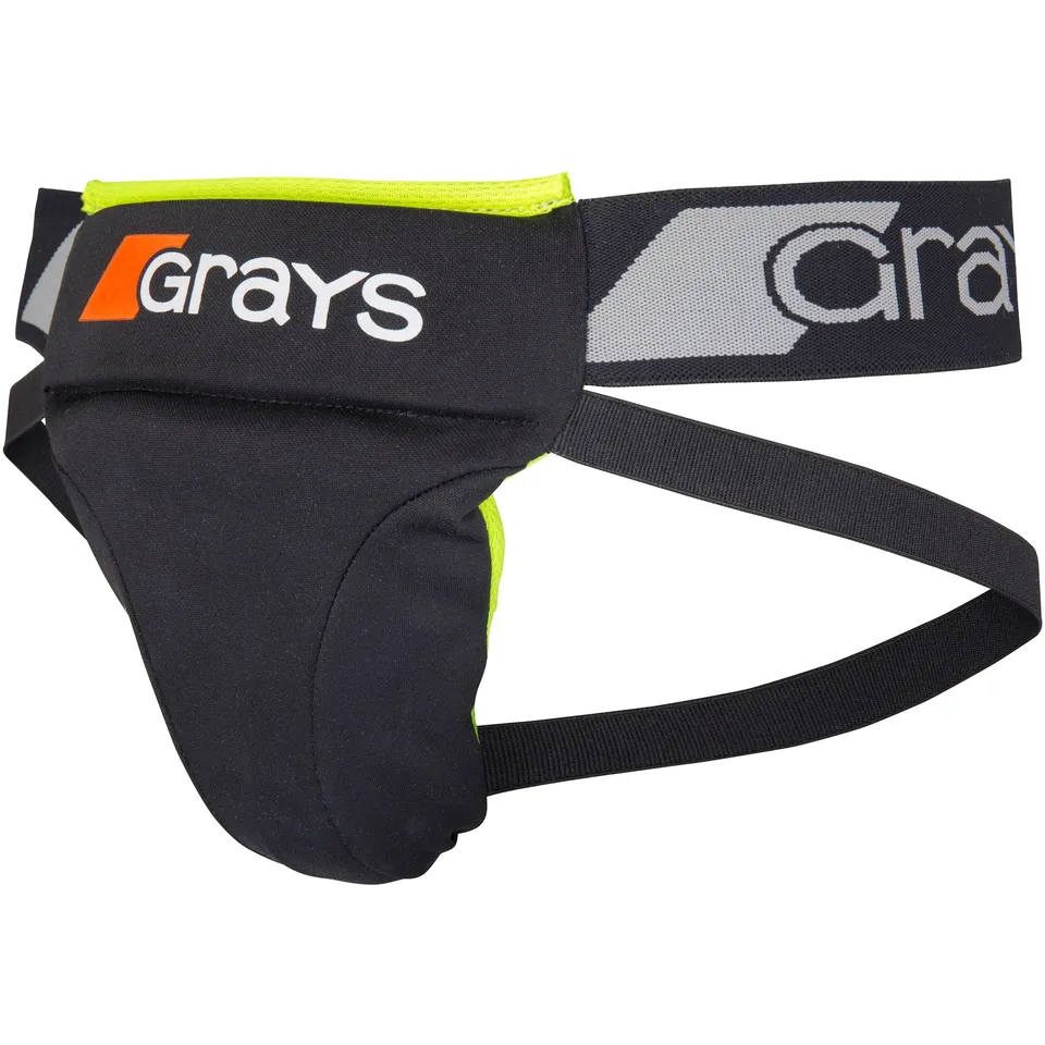 grays-nitro-abdo-guard-conchiglia-uomo-nero-giallo-fluo image 1
