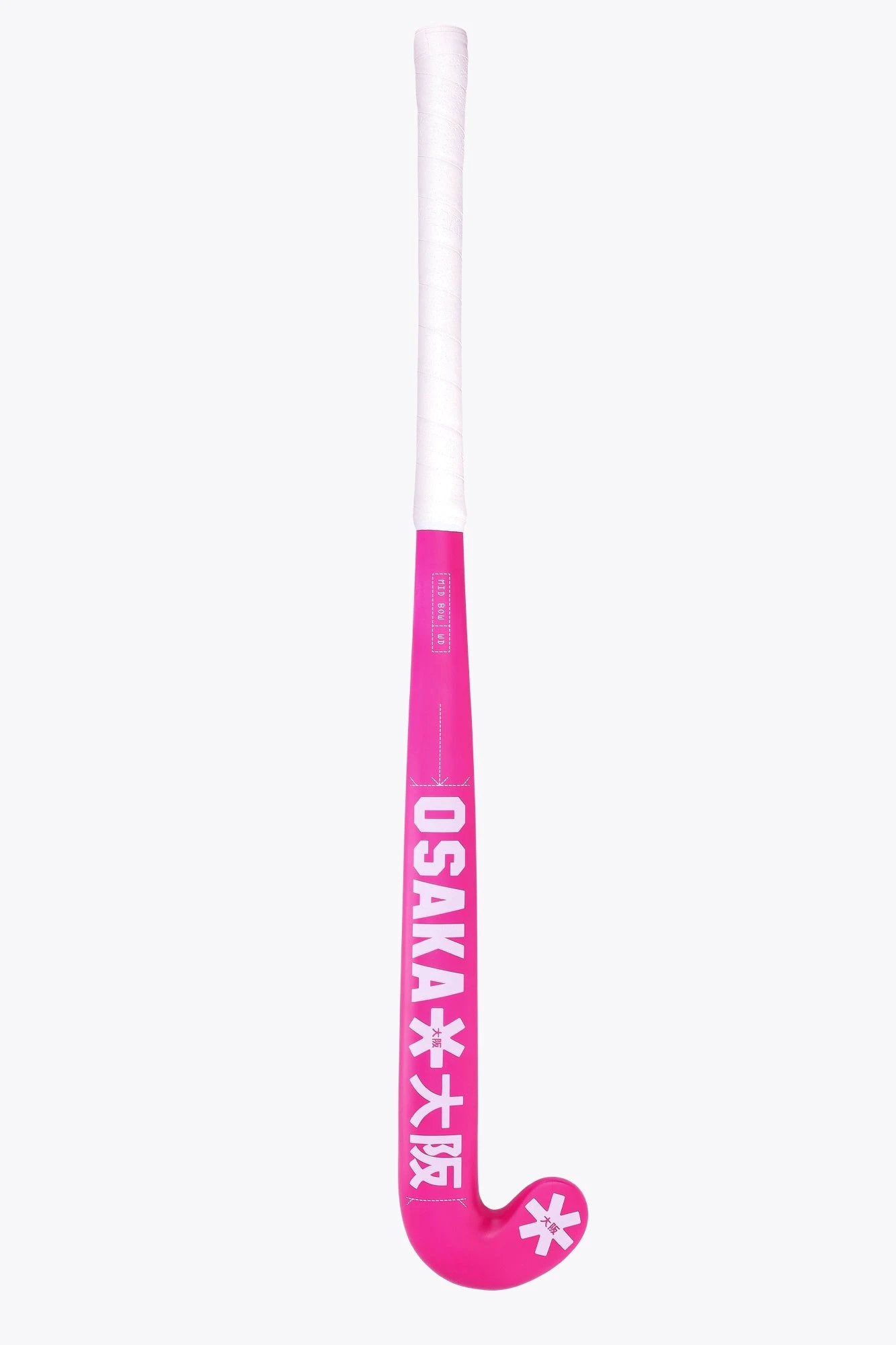 osaka-field-hockey-stick-mid-bow-wd-mazza-hockey-prato-electric-fuchsia image 6