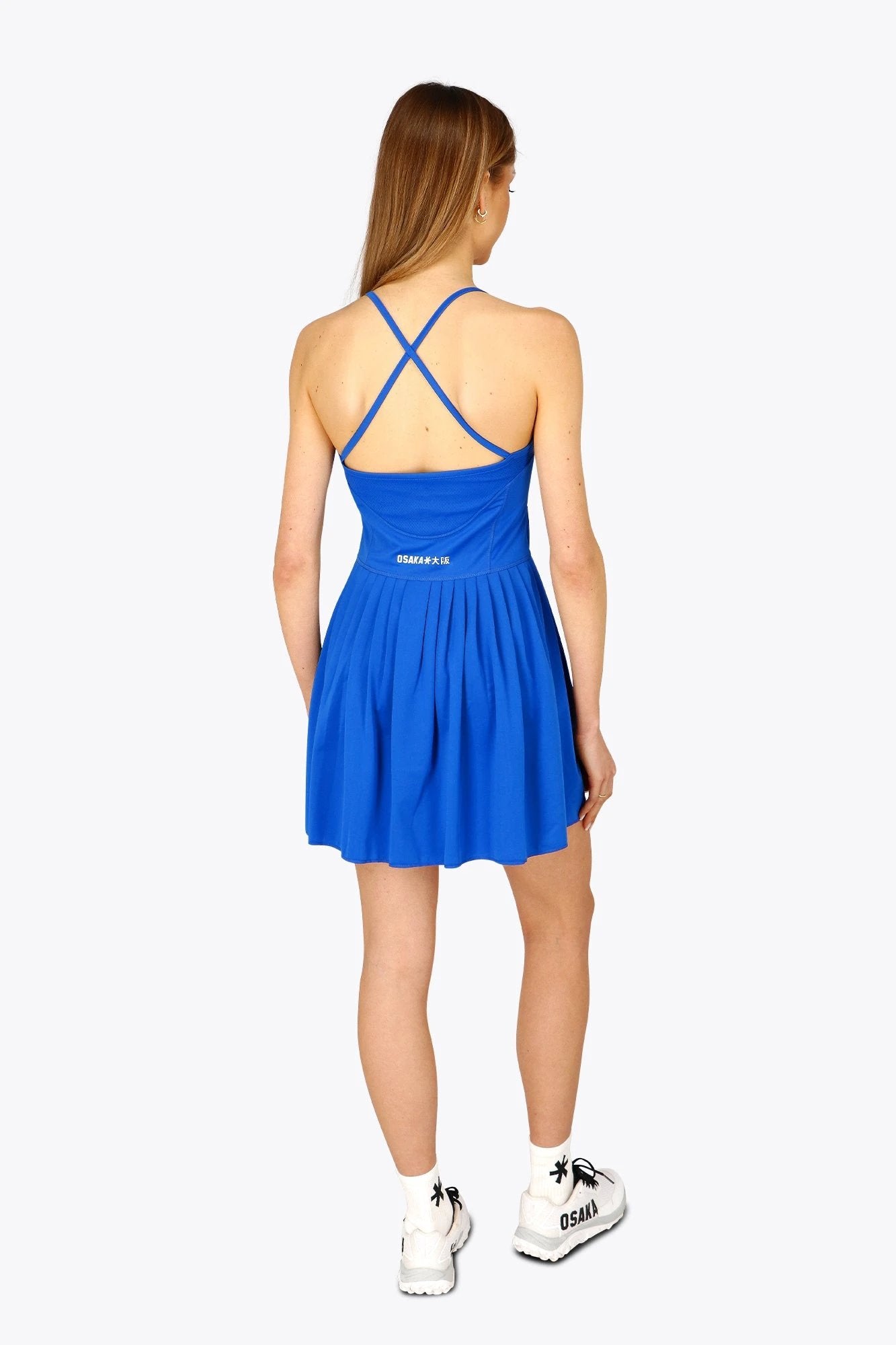 osaka-women-pleated-tech-dress-abito-sportivo-plissettato-princess-blue image 5