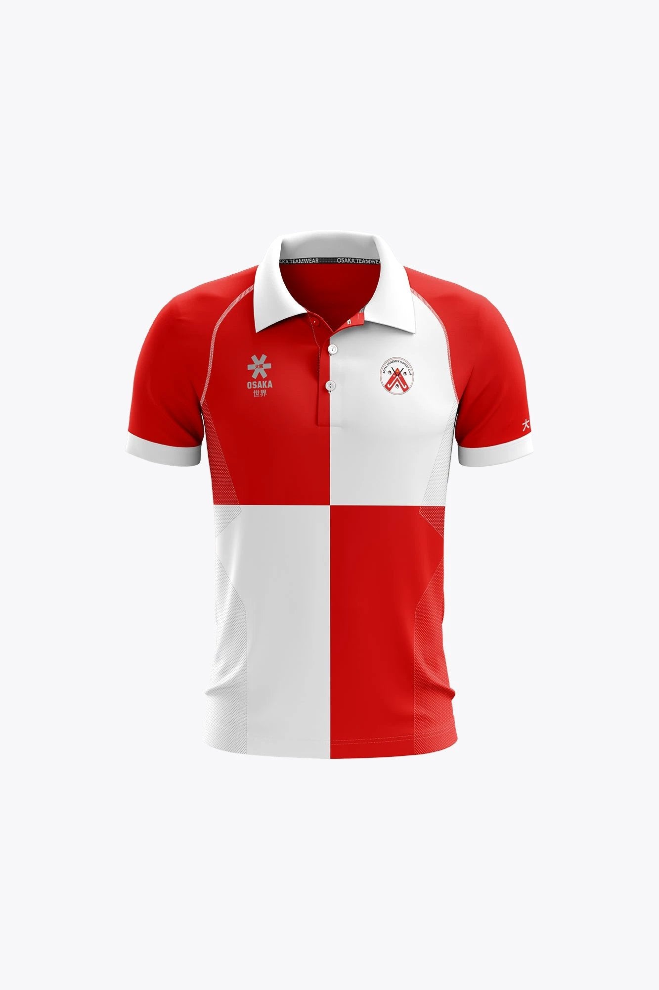 osaka-polo-jersey-bambino-linkebeek-bianco-rosso image 1