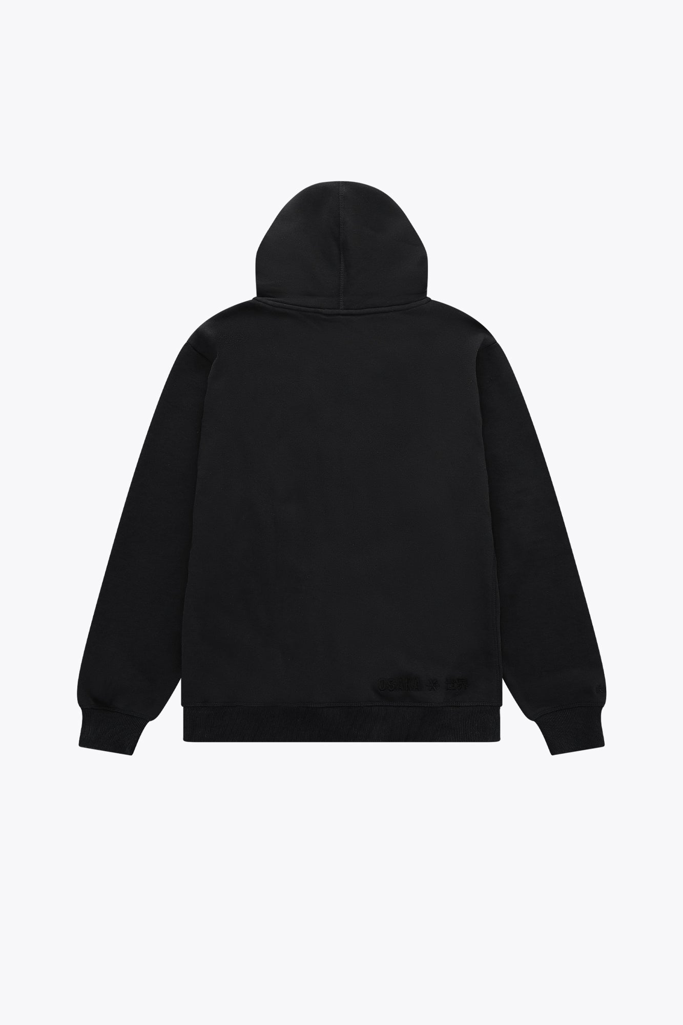 avoca-kids-hoodie-basic-felpa-cappuccio-bambino-nero image 2