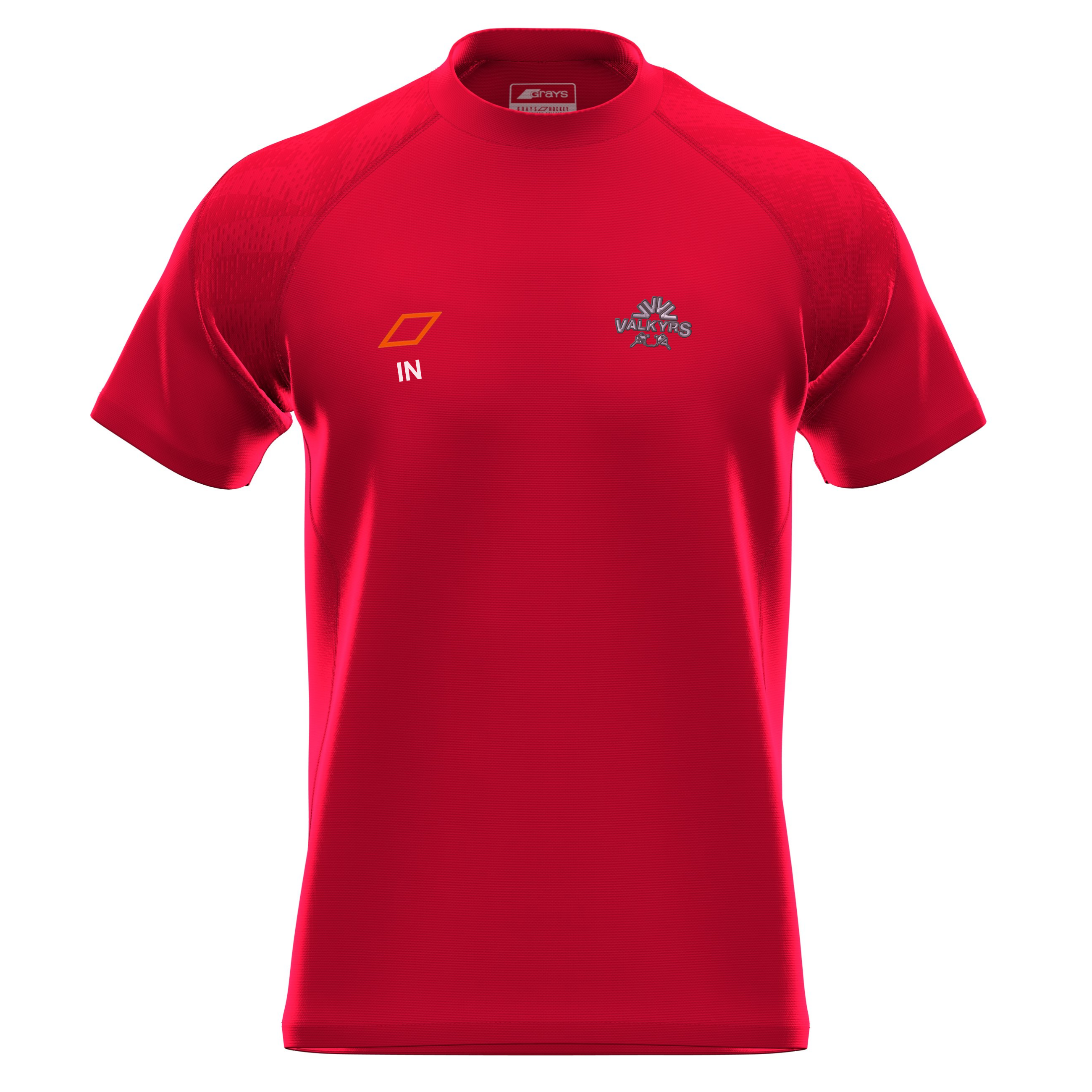 grays-gts-t-shirt-s-s-senior-valkyrs-h-c-rosso image 2