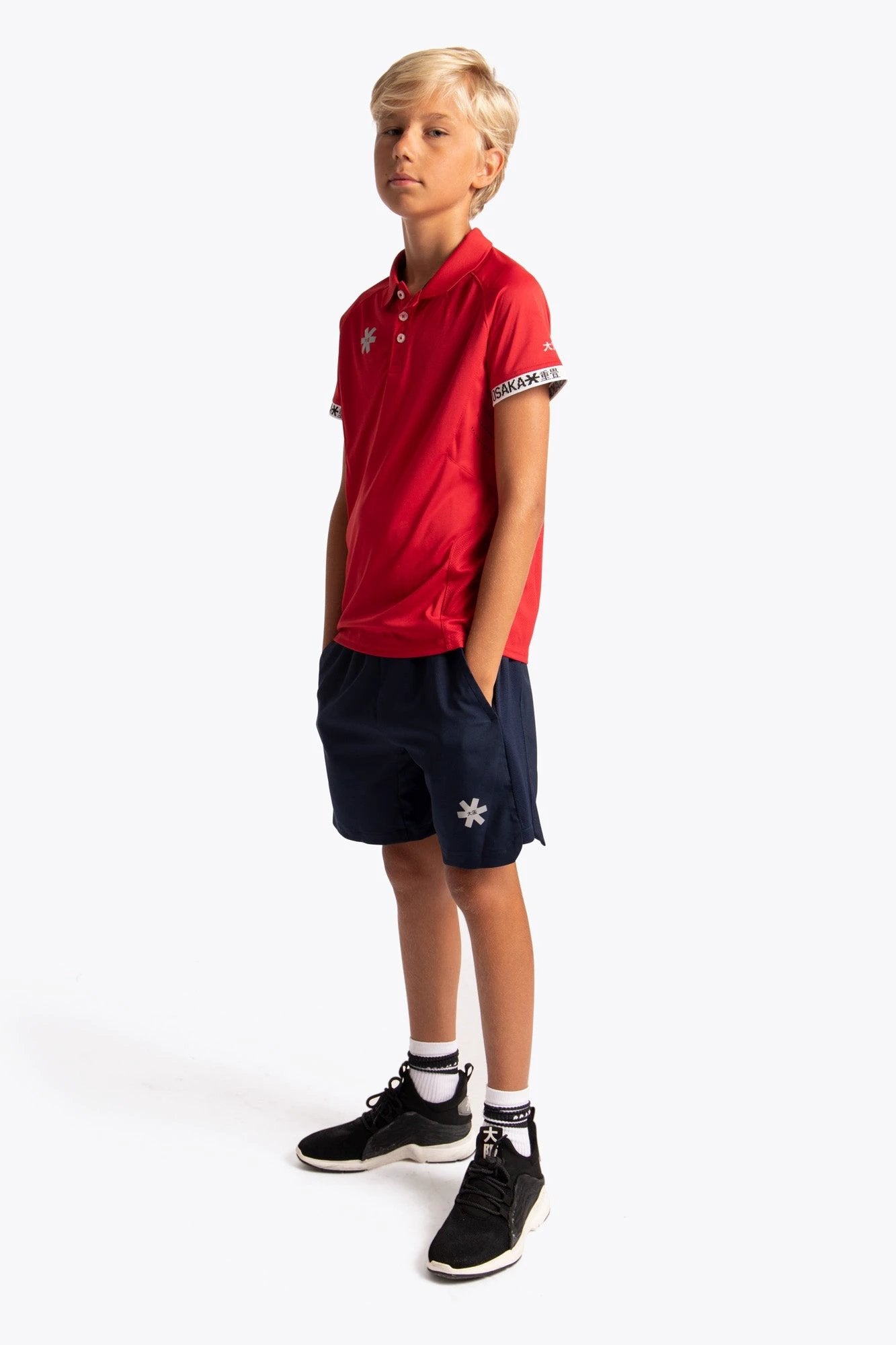 osaka-kids-polo-jersey-red image 7