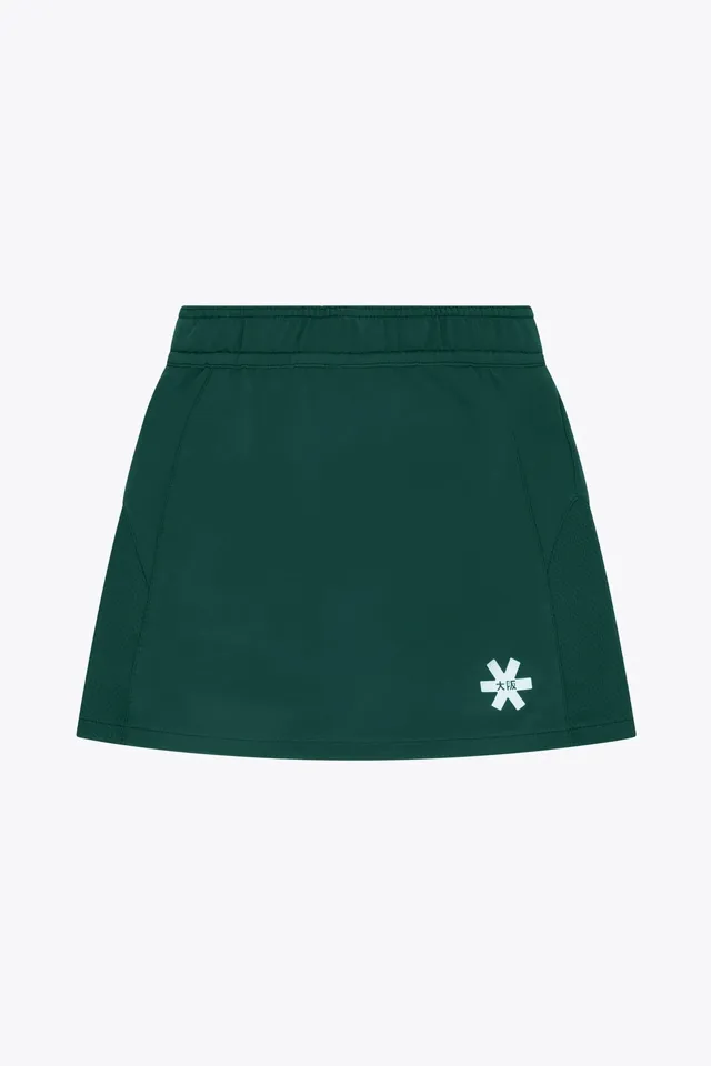 osaka-kids-training-skort-gonna-pantaloncino-bambina-verde-scuro image 1
