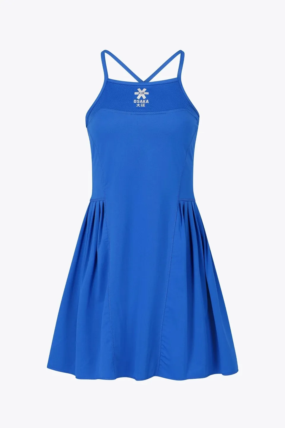 osaka-women-pleated-tech-dress-abito-sportivo-plissettato-princess-blue image 1