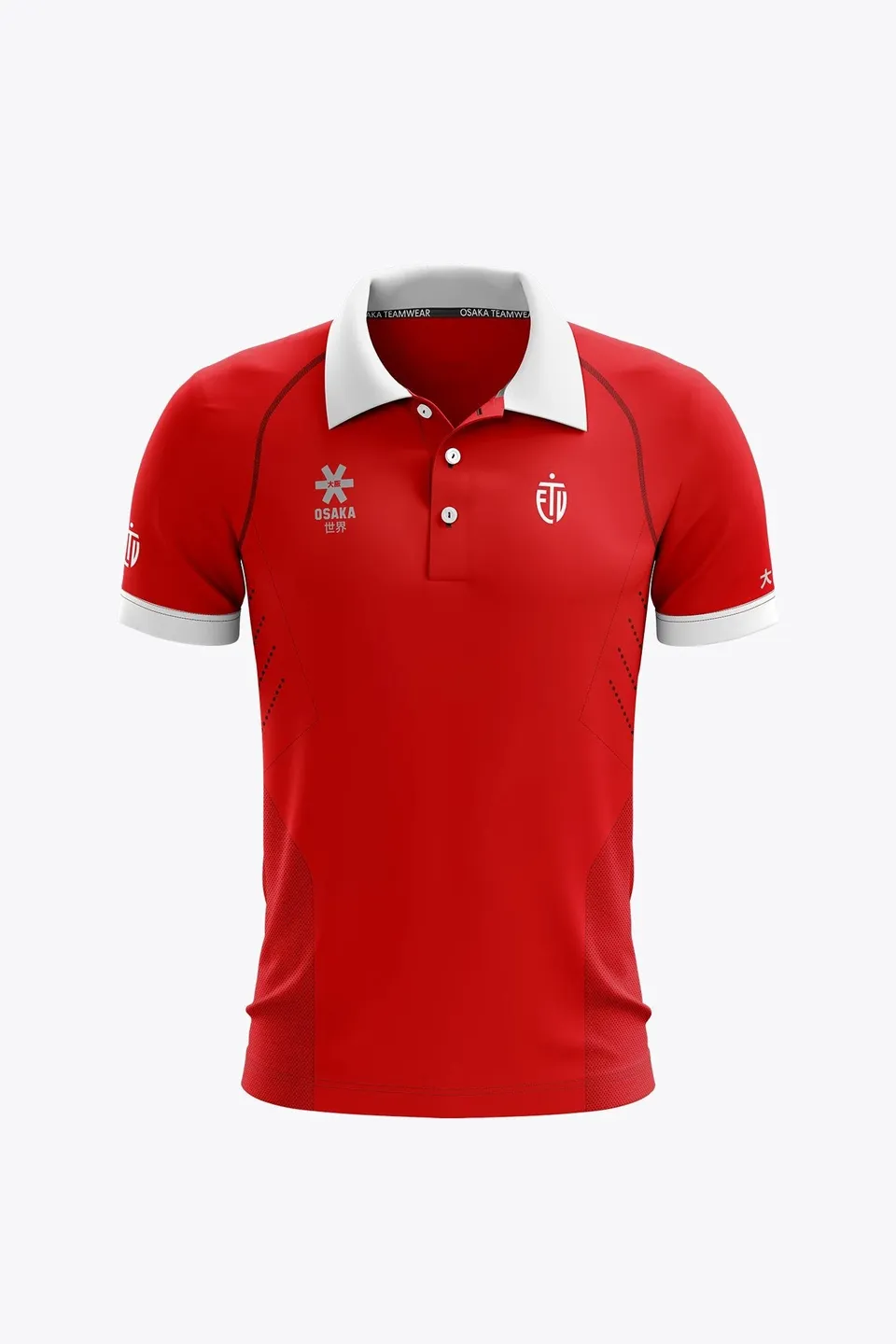 osaka-etv-polo-jersey-hockey-red image 1
