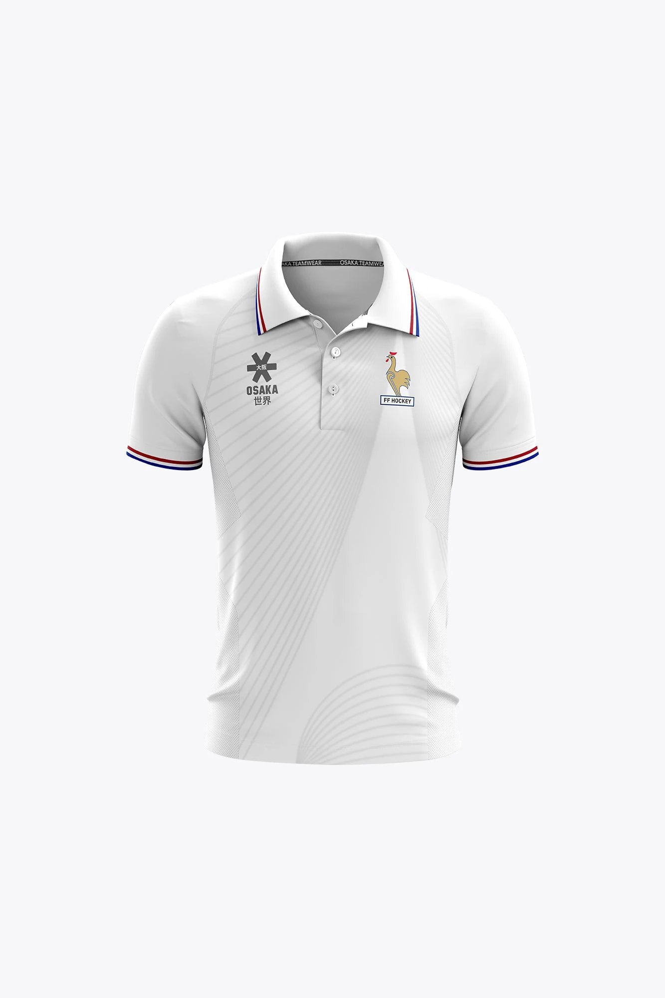 osaka-official-france-kids-polo-jersey-polo-bambino-white image 1