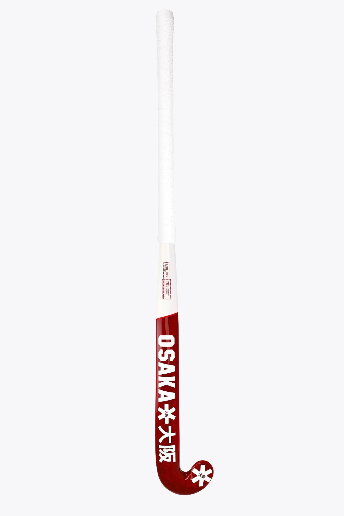 osaka-mazza-hockey-prato-low-bow-advanced-70-pompeian-red image 6