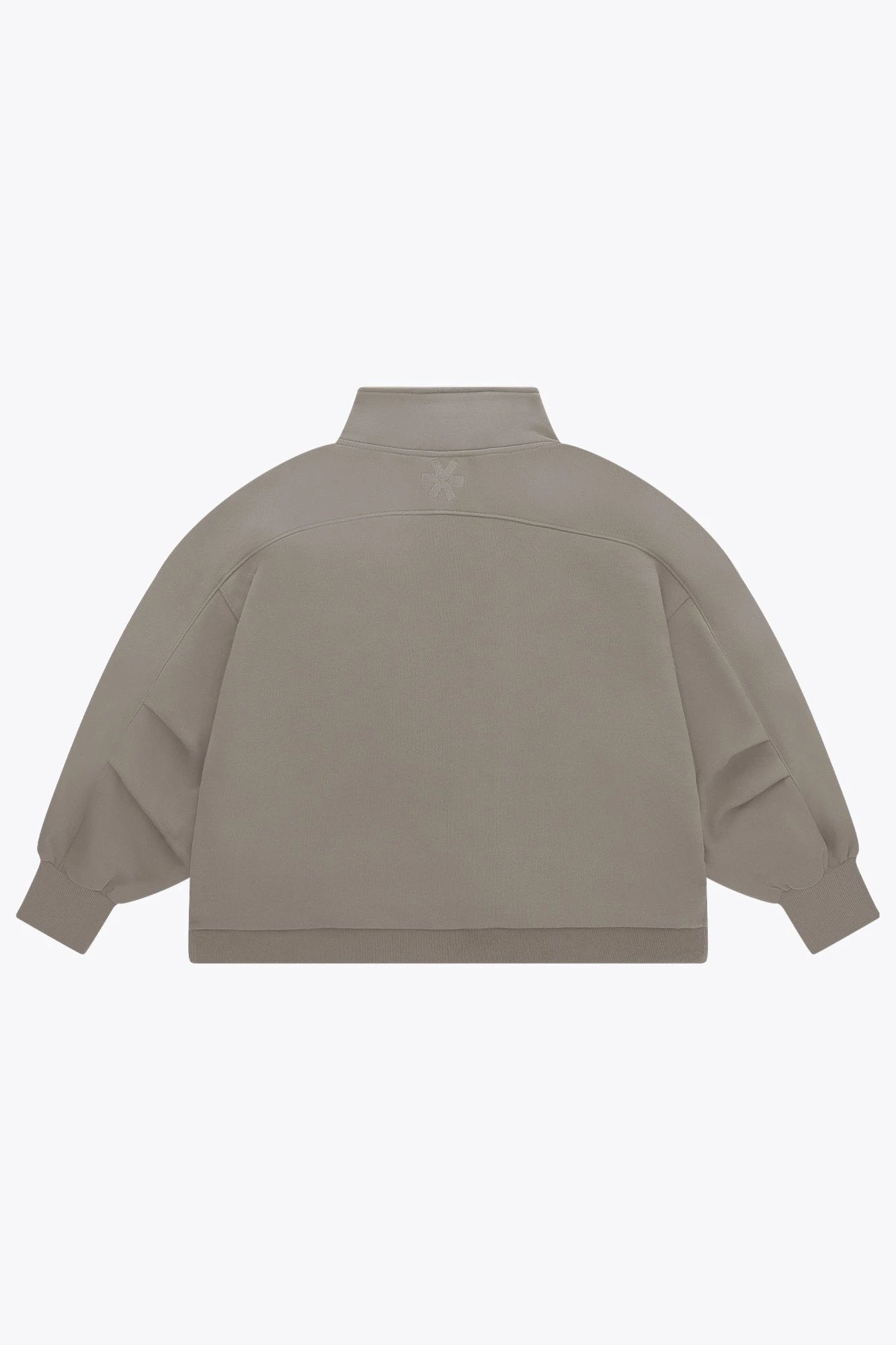 osaka-felpa-donna-cropped-half-zip-cloudburst image 3