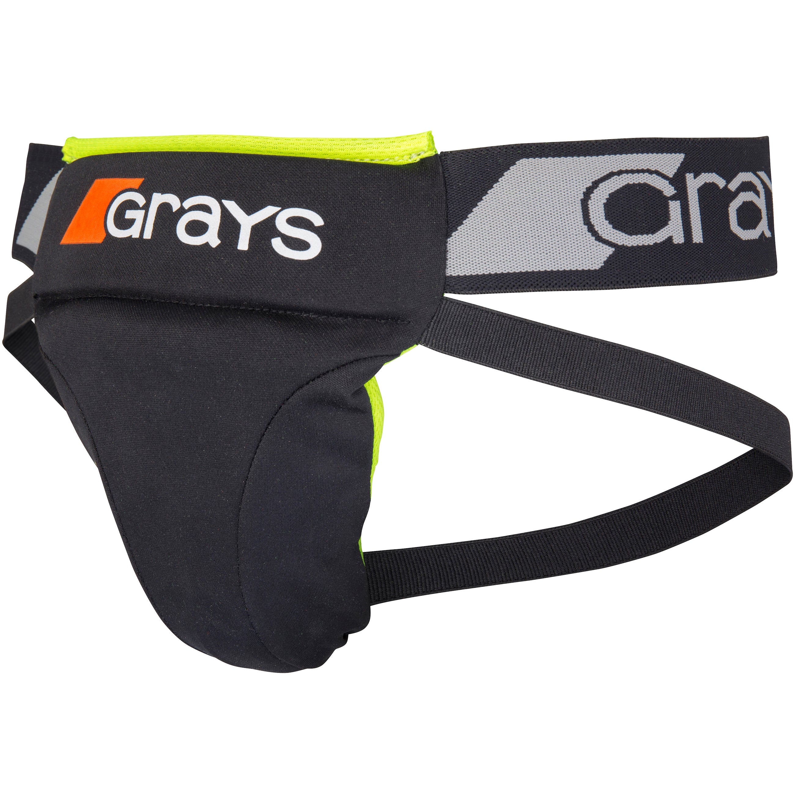 grays-nitro-abdo-guard-conchiglia-uomo-nero-giallo-fluo image 1