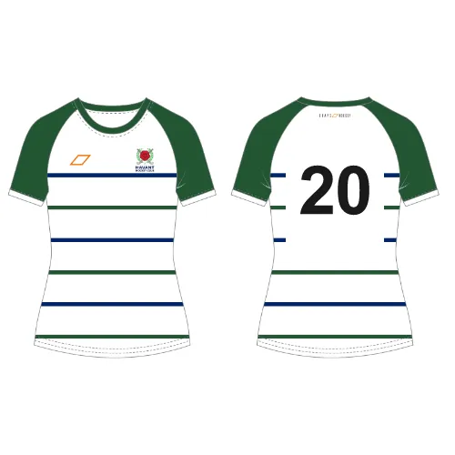 grays-havant-hc-maglia-gara-atlas-donna-bianca-verde-manica-corta image 1