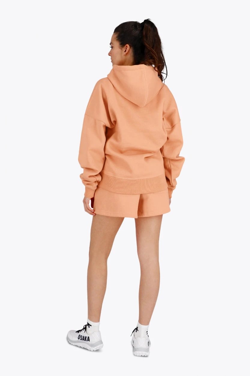 osaka-shibui-felpa-hoodie-donna-rosa-peach-oversize image 5