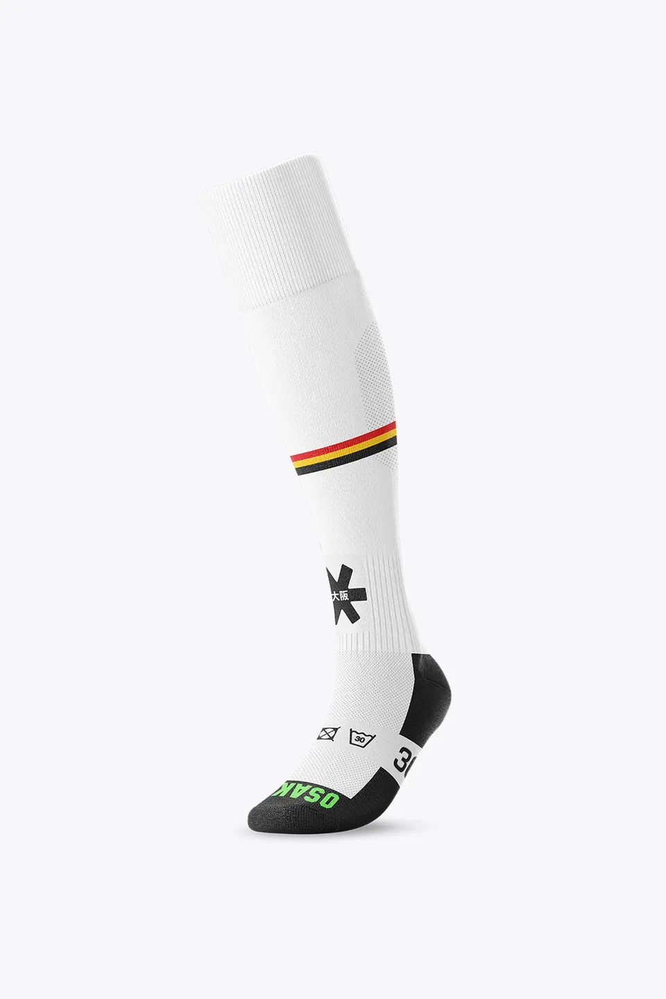 osaka-x-belgio-calze-hockey-ufficiali-bianco image 1