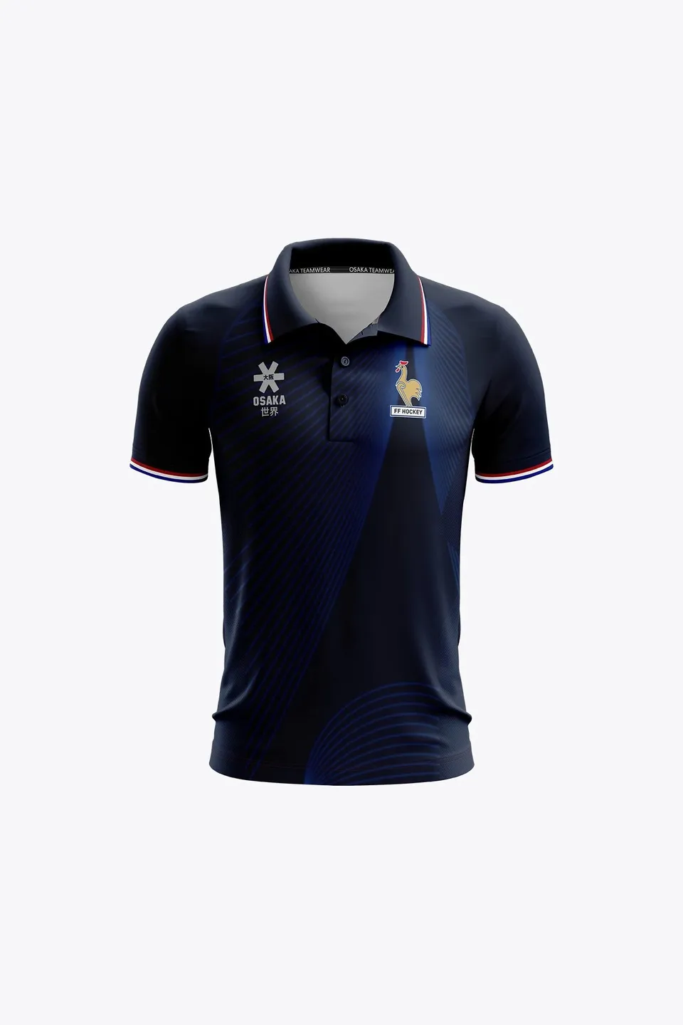 osaka-polo-jersey-bambino-official-france-kids-navy image 1