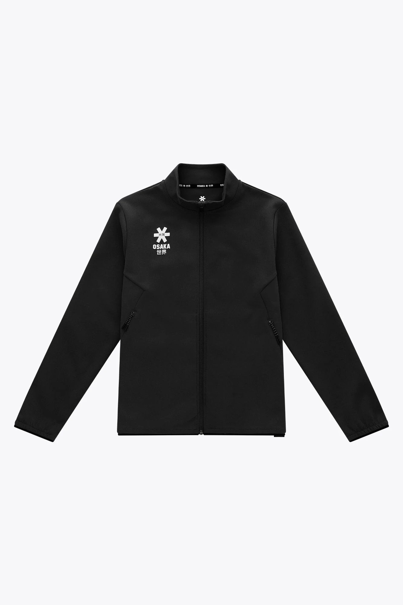 osaka-kids-track-top-pro-felpa-zip-bambino-nero image 1