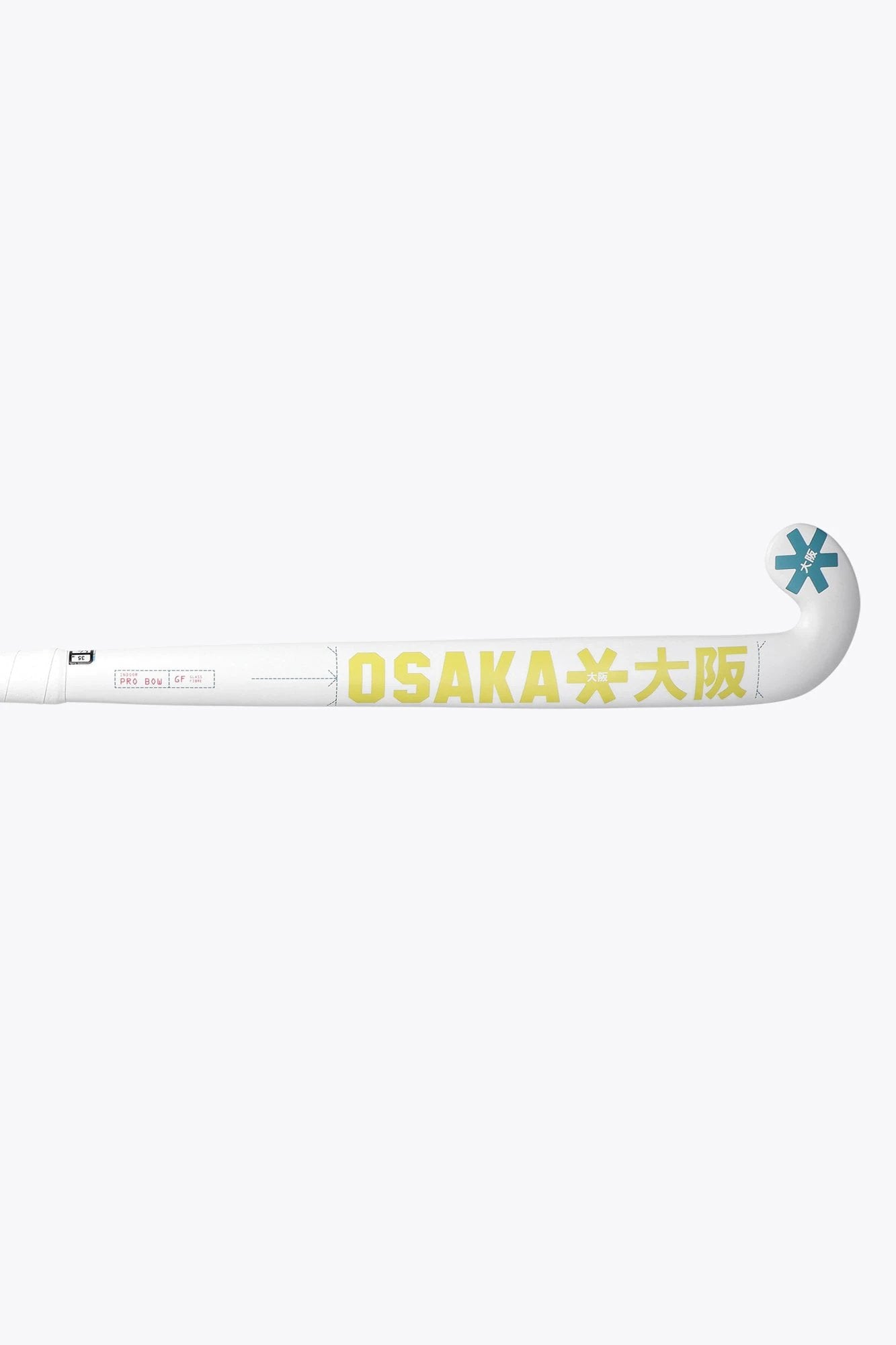 osaka-indoor-pro-bow-gf-shadow-lime-mazza-indoor-hockey image 4