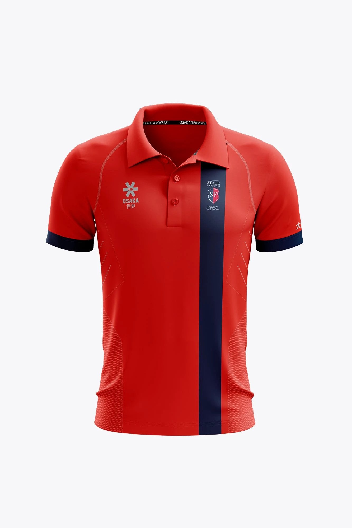 stade-fran-ais-women-polo-jersey-osaka-maglia-polo-rugby-donna-red image 1