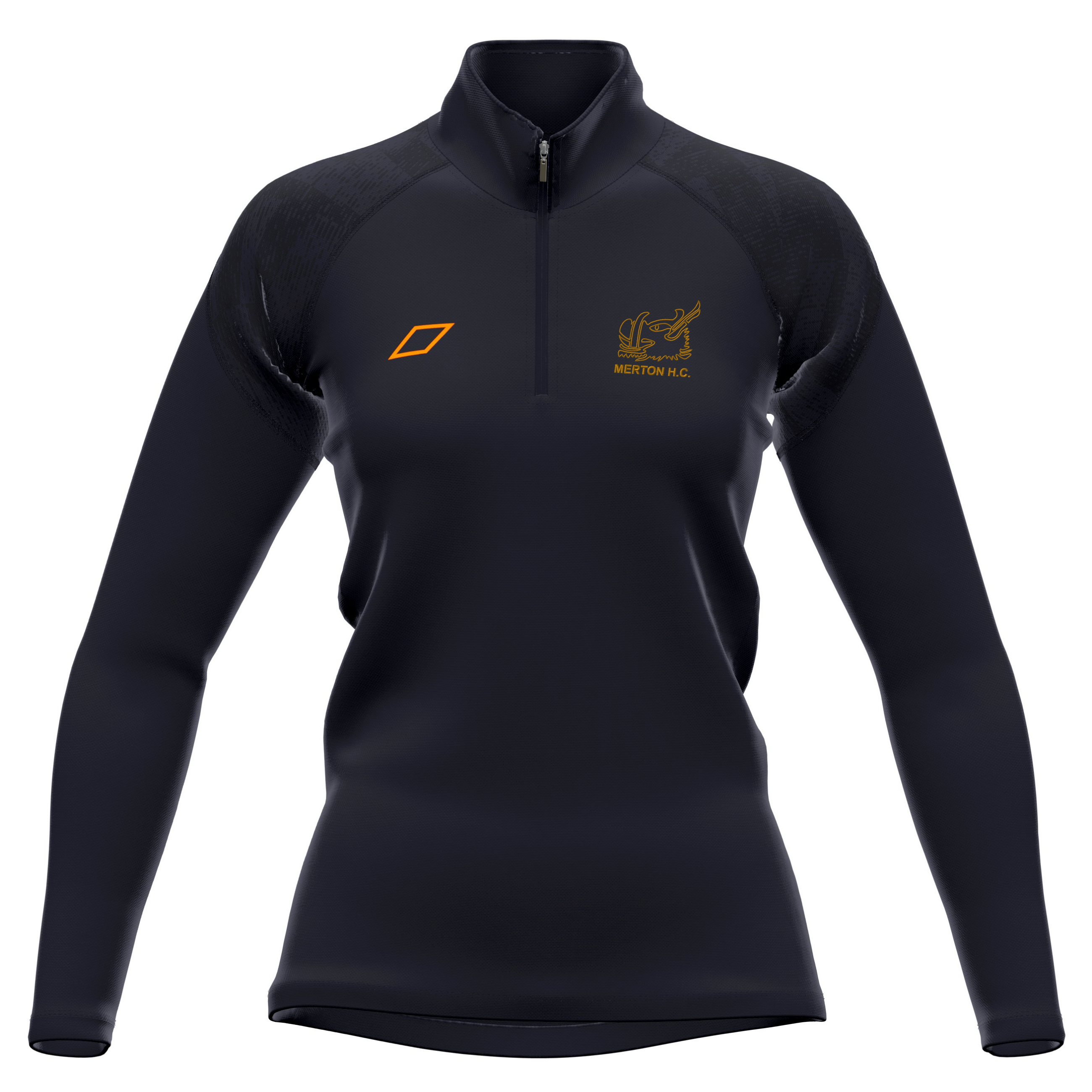 grays-gts-1-4-zip-fleece-donna-merton-hc-nero image 1