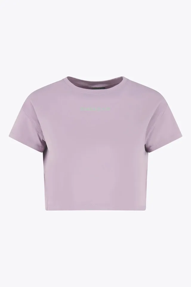 osaka-women-loose-cropped-tee-maglietta-crop-donna-viola image 1