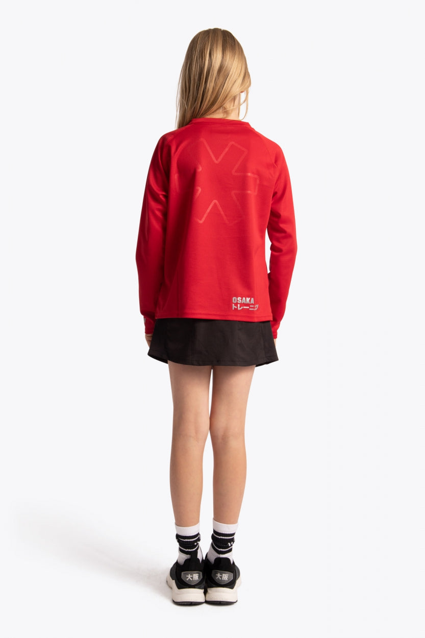 osaka-training-maglia-manica-lunga-bambino-rosso image 7
