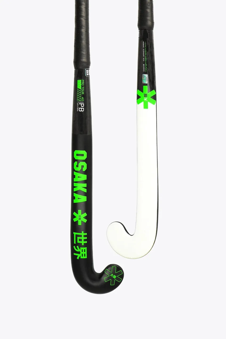 osaka-mazza-hockey-pro-tour-40-pro-bow-ltd-white-iconic-black image 1