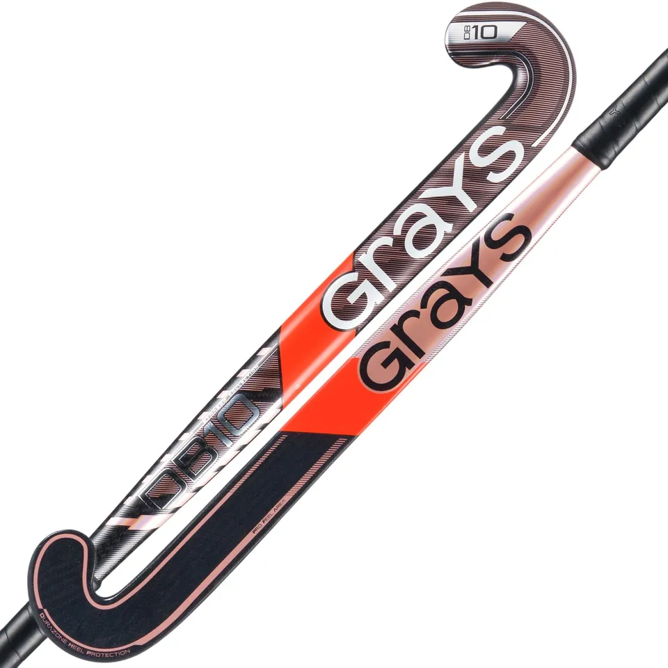 grays-db-10-stecca-hockey-composite-nero-rosa-metallizzato-2025 image 1