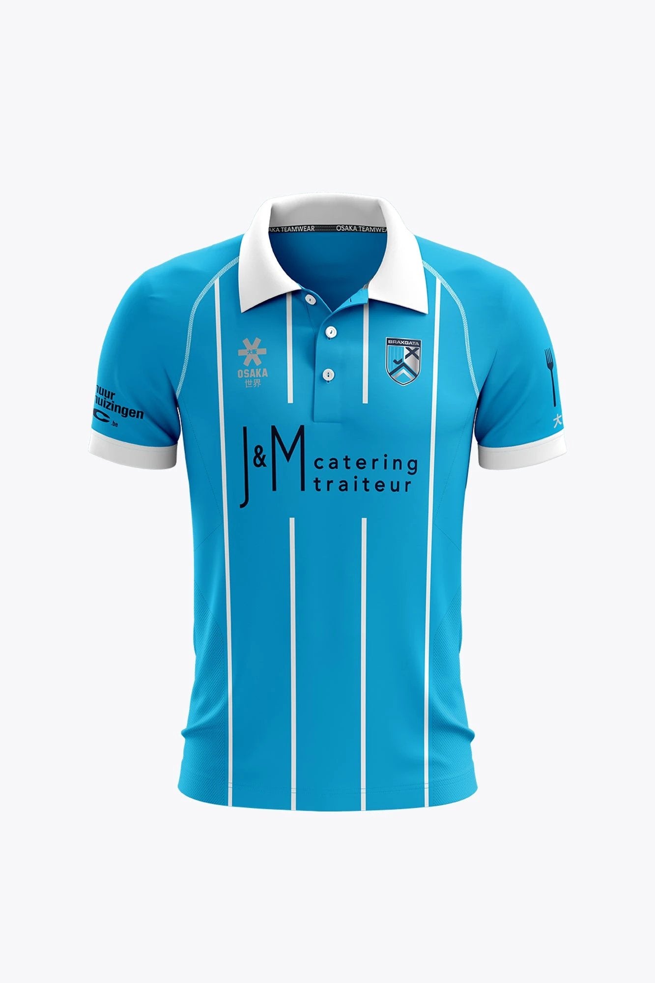 osaka-braxgata-uomo-polo-jersey-retro-edition-azzurro-sky-blue image 1