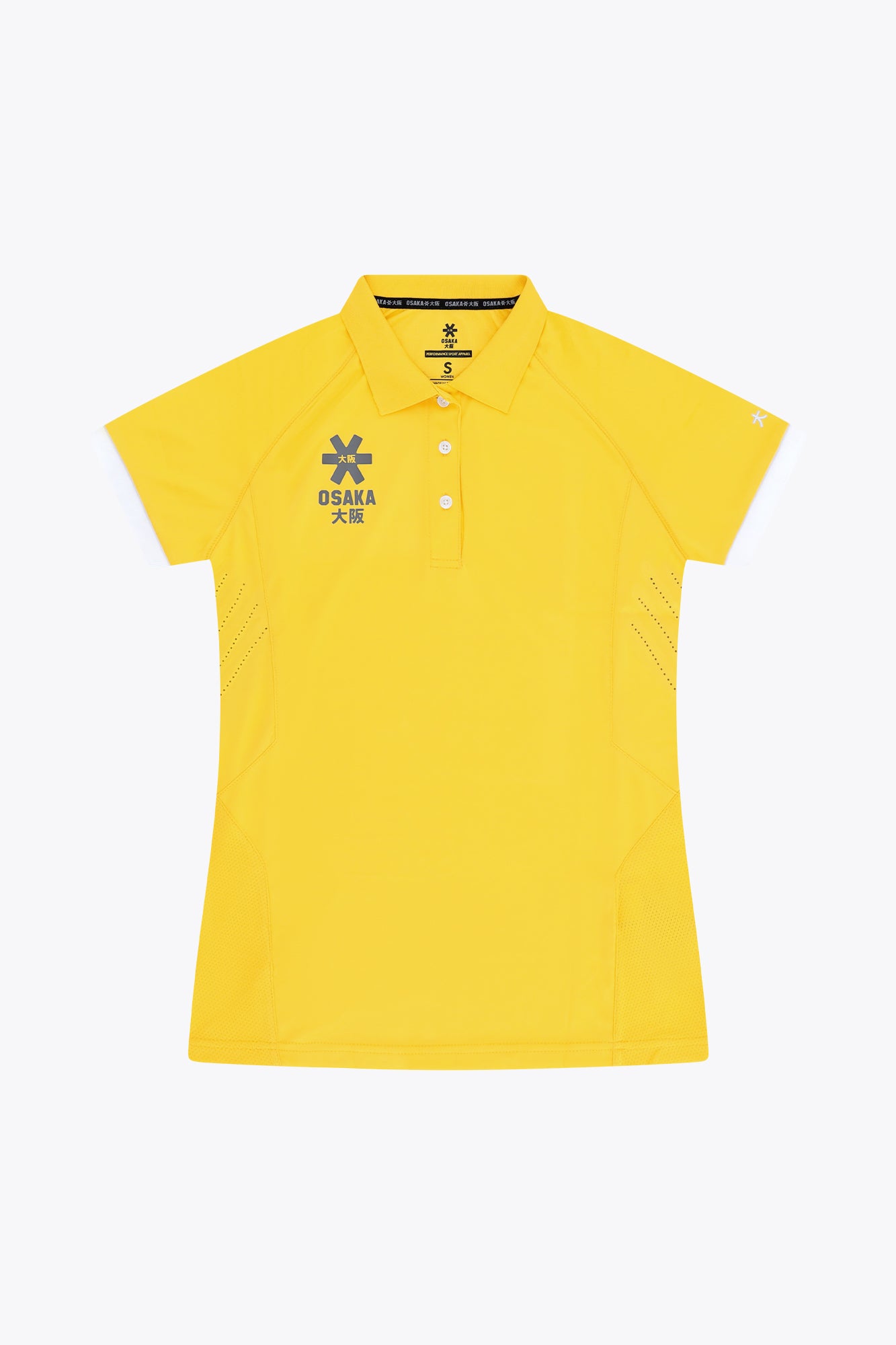 osaka-women-polo-jersey-gialla-polo-tecnica-donna image 1