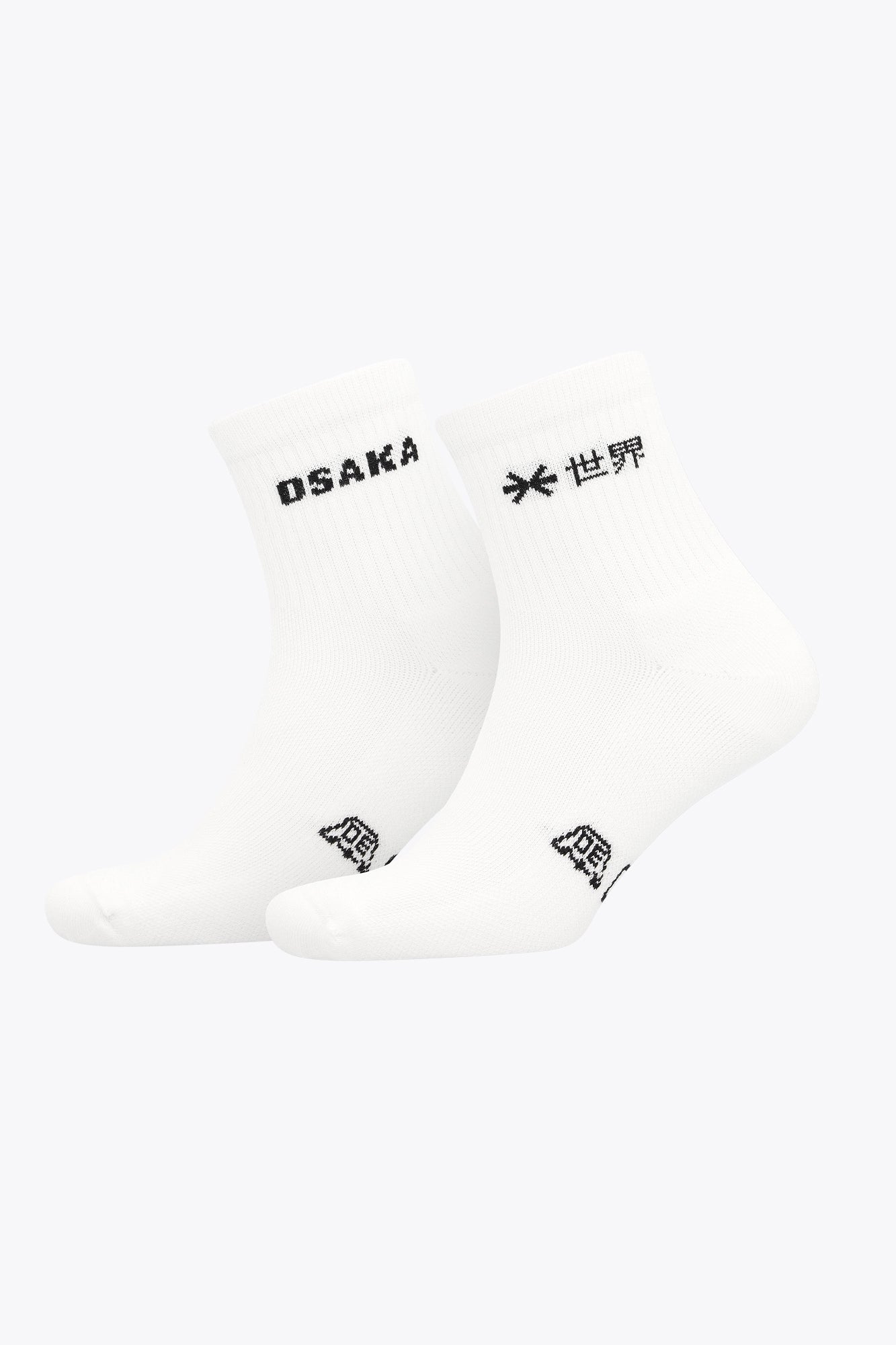 osaka-short-sport-duo-socks-calzini-corti-2-paia-white image 2