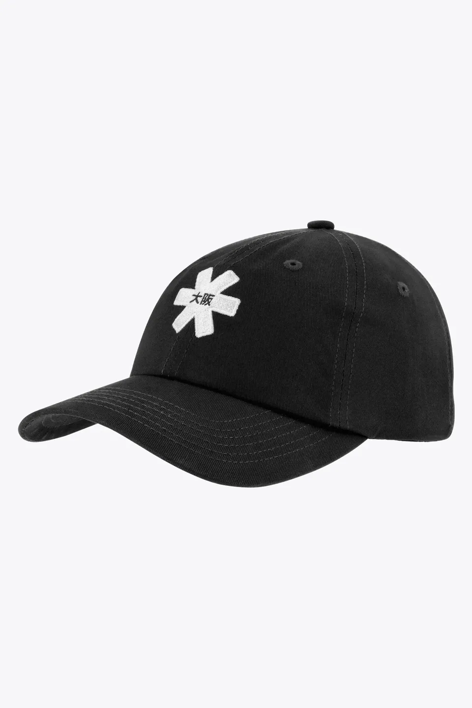 osaka-baseball-cap-twill-cappellino-regolabile-black image 1